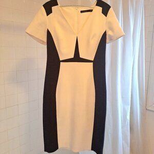 Karen Millen color block dress US 12